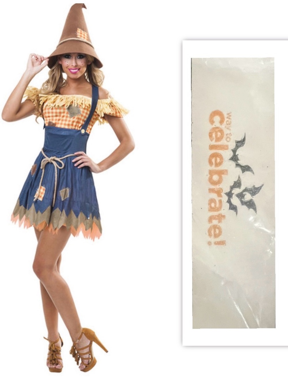 Celebrate Adult Cornfield Cutie Halloween Costume